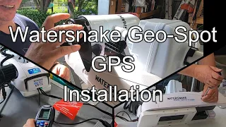 Watersnake Geo-Spot Electric Remote Outboard Installation