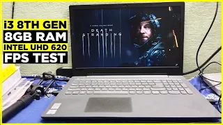 Death Stranding Game Tested on Low end pc|i3 8GB Ram & Intel UHD 620|Fps Test 😇|