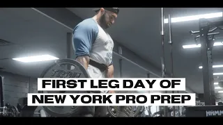 LEG DAY | with trainer Steve | NY Prep EP1