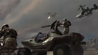 Halo Reach Tip Of The Spear intro cutscene