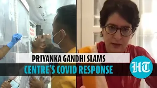 'He cracks jokes at rallies': Priyanka Gandhi slams PM Modi over Covid crisis