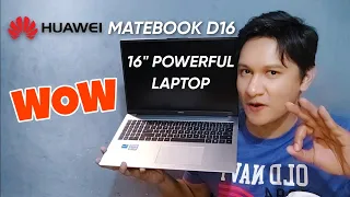 Huawei Matebook D16, Affordable 16" Powerful Laptop