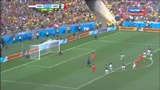 Нидерланды-Мексика 2:1  Чемпионат мира по футболу 2014