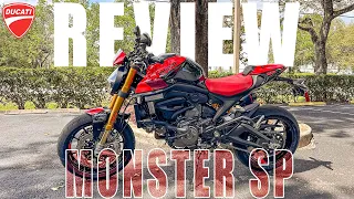 Review of the 2023 Ducati Monster SP Motorcycle