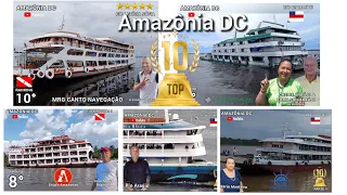 Especial Top 10 das maiores Ferryboat da Amazônia | Parte 1 O ranking dos Gigantes da nova  geração