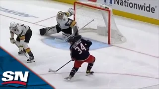 Cole Sillinger Completes First Career NHL Hat Trick Against The Golden Knights