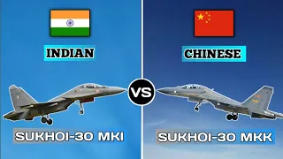 Indian Su 30 Mki vs Chinese Su 30 Mkk Comparison Videos 2022