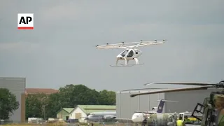 'Flying taxi' to carry passengers at 2024 Olympics