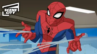 Rhino Fights Alongside Spider-Man | The Spectacular Spider-Man (2008)