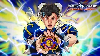 Chun-Li Morphs into Chun-Li Ranger | Official Moveset | Power Rangers: Legacy Wars