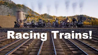 The Second Great Train Race in Railroads Online!