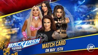 WWE 2K24 BACKLASH PLE MATCH CARD - LIVE ON MY CHANNEL ON MAY 15TH