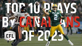 Top 10 plays by Canadians of 2023 | CFL
