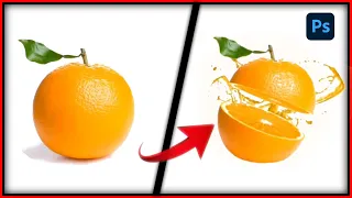Orange slice Effect in Photoshop/Easy Trick/Photoshop/Easy method/Exten Ps