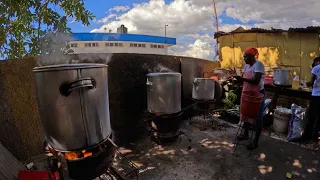 EXTREME STREET FOOD!! Behind Scenes of Soup Vendors in Jamaica’s Most Dangerous City!! Part 2