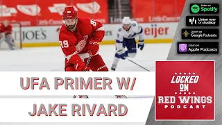 Free Agency Primer W/ Jake Rivard | Elmer Soderblom Signs ELC | David Quinn Interviews with Detroit