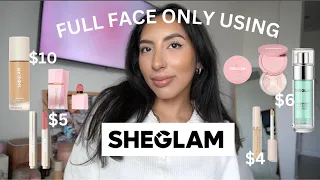 TESTING VIRAL SHEIN MAKEUP?? FULL FACE USING SHEGLAM MAKEUP!