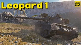 World of Tanks 7 Kills 12,4k damage Leopard 1 | 4K Video | - My battle My rules