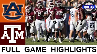 #13 Auburn vs #14 Texas A&M Highlights | College Football Week 10 | 2021 College Football Highlights