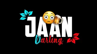 Sharab Darling | Gulzaar Chhaniwala | Whatsapp Status | Black Screen | #Sharab_Darling #Status