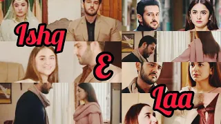 Hasi ban gaye😍💞 Azka X Azlan VM #ishqelaa #drama #humtv #subscribetomychannel #supportme