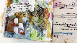 Working Through the Ugly in Art Journaling