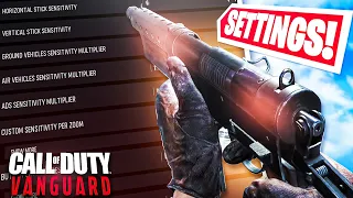 *UPDATED* BEST CONTROLLER SETTINGS for VANGUARD! (SENSITIVITY + DEADZONE)