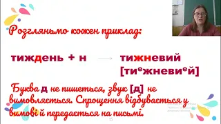 Чорна Н Л  Українська мова  5 клас  Спрощення в групах приголосних