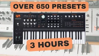 ASM Hydrasynth ► Over 650 Presets [3 HOURS]