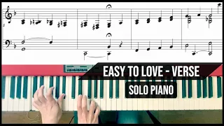 Easy to Love Verse (Cole Porter) | Solo Piano Intro | Jonathan Hines