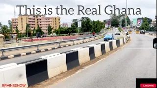 Real street of downtown Kumasi | Ghana west Africa