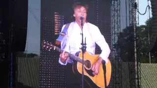 PAUL MCCARTNEY   And i Love her   10 6 2016 München Olympiastadion