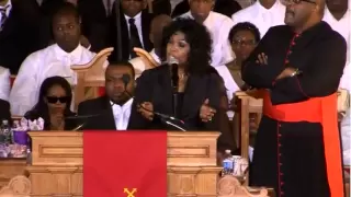 Cece Winans Whitney Houston's Funeral