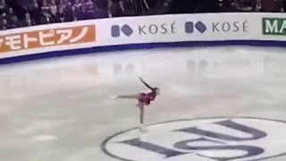 GPF-2015 Satoko MIYAHARA (FP-2ª) ISU GRAND PRIX FINAL Barcelona (SILVER MEDAL)