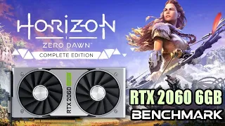 Horizon Zero Dawn | Nvidia RTX 2060 6GB | Ultra vs Low FPS Comparison | 1080p