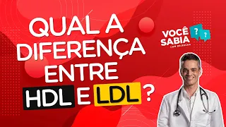 Você Sabia? Qual a Diferença do HDL para LDL? 🤔❓