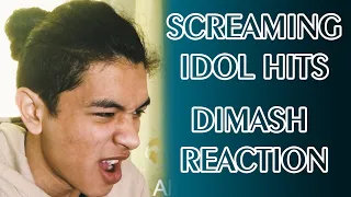 Dimash Reaction - Screaming Idol Hits (Димаш Реакция)