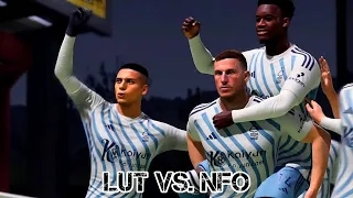 EA FC 24 Gameplay - Luton Town VS. Nottingham Forest | Premier League (No Commentary)