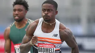 Trayvon Bromell Storms To A Windy 9.75s - April 2022