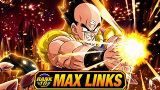 HE'S BACK!!! LEVEL 10 LINKS 100% RAINBOW STAR EZA TIENCHA! (DBZ: Dokkan Battle)