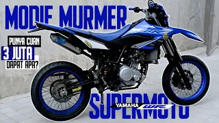 MODIF MOTOR ORI PABRIK YAMAHA WR 155 JADI SUPERMOTO | PAKET MODIF MURAH MERIAH SUPERMOTO 2022