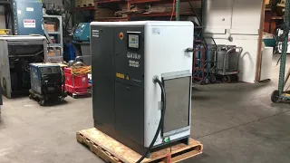 Atlas Copco GA18 ff 25hp Rotary Screw Air Compressor Only 29,804 hours!