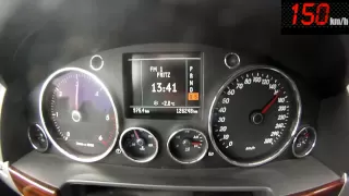 VW Touareg V10 TDI 5.0 0-100 / 100-200 Acceleration