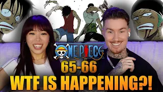 ONE PIECE IS ACTUALLY CRAZY | First Time Watching One Piece Anime! Ep 65-66