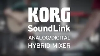 Korg Soundlink Mixers MW2408/1608: The convenience of analog. The power of digital.