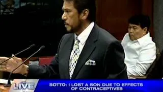 Sen. Sotto says son's death made him realize his mission