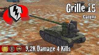 Grille 15  |  9,2K Damage 4 Kills  |  WoT Blitz Replays