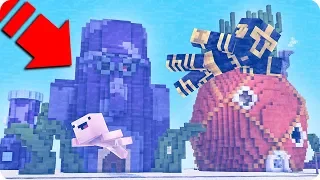 BEBÉ NOOB Y MASSI VAN A UNA CIUDAD DEBAJO DEL AGUA EN MINECRAFT 😱