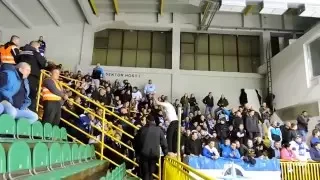 Atmosféra z derby Mshk Žilina - Mhc Martin 1 : 0  - 15.1. 2016