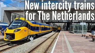 New intercity trains for The Netherlands (& Belgium), ICNG the Intercity Next Generation.